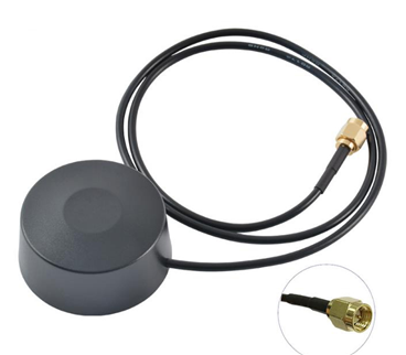 Kinghelm 4G disc antenna with RG174 Cable length 3M SMA gold-plated inner screw inner pin bottom outlet bolt 3DB- YL46-4G-SMA-174-3M
